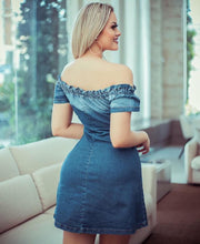 Carregar imagem no visualizador da galeria, Vestido Jeans Degradê