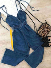 Carregar imagem no visualizador da galeria, Macacão Jeans em Calça Jéssica