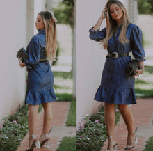 Carregar imagem no visualizador da galeria, Vestido Jeans Marluce