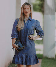 Carregar imagem no visualizador da galeria, Vestido Jeans Marluce