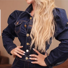 Carregar imagem no visualizador da galeria, Macacão Jeans Denisléia