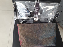Carregar imagem no visualizador da galeria, Bolsa Média Transparente Glitter