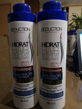 Carregar imagem no visualizador da galeria, Jota & Ene Seduction Pro  Hidrat Hair SOS 6 x 1 - Kit Shampoo e Condicionador 2000 ml