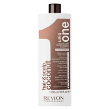 Carregar imagem no visualizador da galeria, Revlon UniqOne All in One Coconut Hair & Scalp Conditioning Shampoo Professional 1000 ml