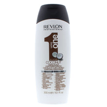 Carregar imagem no visualizador da galeria, Revlon UniqOne All in One Coconut Hair & Scalp Conditioning Shampoo Professional 300 ml
