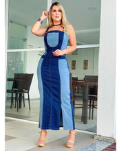 Carregar imagem no visualizador da galeria, Vestido Jeans Colors