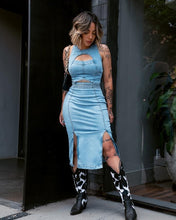 Carregar imagem no visualizador da galeria, Vestido Jeans Ster
