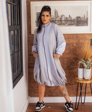 Carregar imagem no visualizador da galeria, Vestido Max blusão