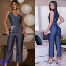 Carregar imagem no visualizador da galeria, Macacão Jeans Elite
