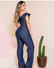 Carregar imagem no visualizador da galeria, Macacão Jeans Manuelita