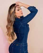 Carregar imagem no visualizador da galeria, Macacão Jeans Júlia