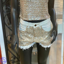 Carregar imagem no visualizador da galeria, Shorts Jeans Paetê