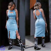 Carregar imagem no visualizador da galeria, Vestido Jeans Ster