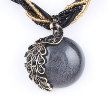 Carregar imagem no visualizador da galeria, Colar Blue Natural Stone # XL649.7595