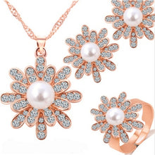 Carregar imagem no visualizador da galeria, Colar e Brincos Bridge Crystal Gold  Silver # IO21.8090