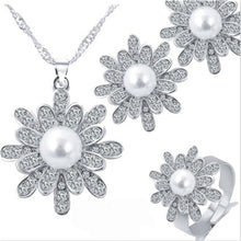 Carregar imagem no visualizador da galeria, Colar e Brincos Bridge Crystal Gold  Silver # IO21.8090