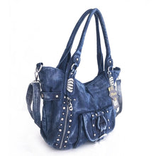 Carregar imagem no visualizador da galeria, Bolsa Jeans de Alta Qualidade Erika # CYP0309.2325