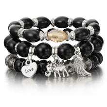 Carregar imagem no visualizador da galeria, Bracelete de Três peças Diversidade #  XB3211.7080