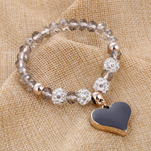 Carregar imagem no visualizador da galeria, Pulseira Crystal Heart # IV74.7595
