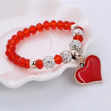 Carregar imagem no visualizador da galeria, Pulseira Crystal Heart # IV74.7595
