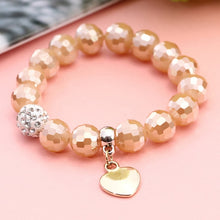 Carregar imagem no visualizador da galeria, Pulseira Crystal Heart # IV74.7595