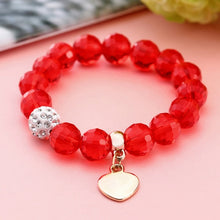 Carregar imagem no visualizador da galeria, Pulseira Crystal Heart # IV74.7595