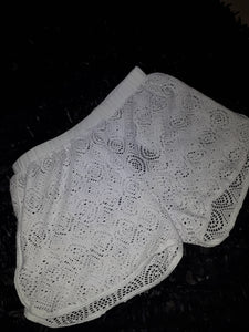 Shorts praia renda