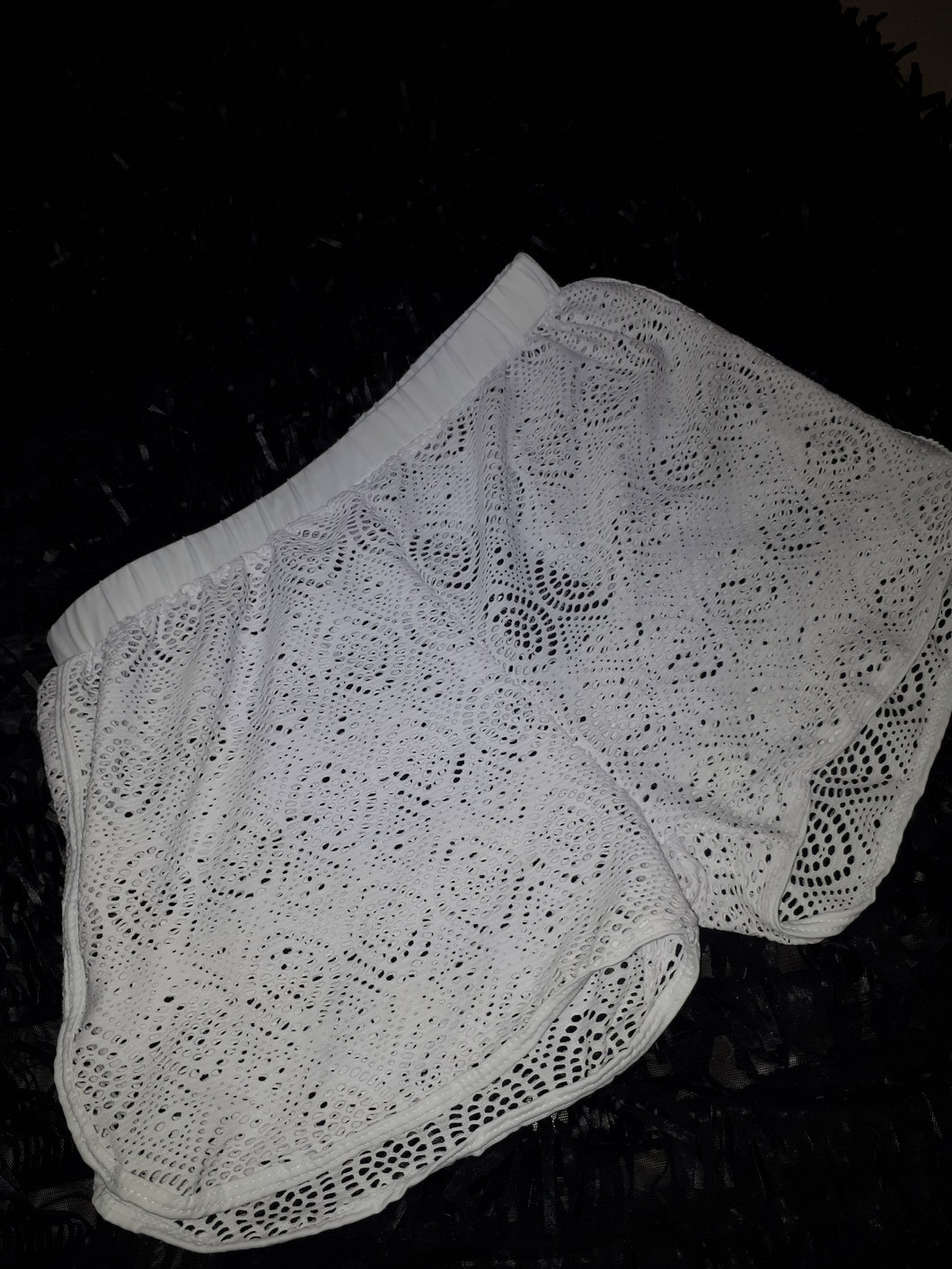 Shorts praia renda