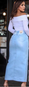 Saia Longa Jeans