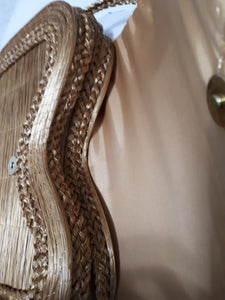 Bolsa de Capim Dourado Retangular Pasta