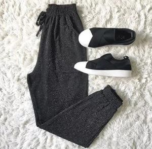 Calça Lurex Joggers