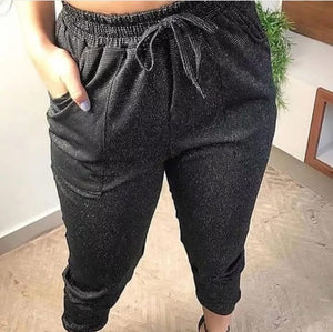 Calça Lurex Joggers
