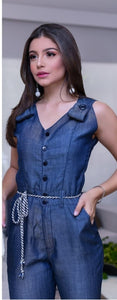 Macacão Jeans Elite