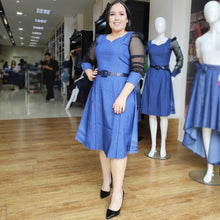 Carregar imagem no visualizador da galeria, Vestido mangas em tule Petra