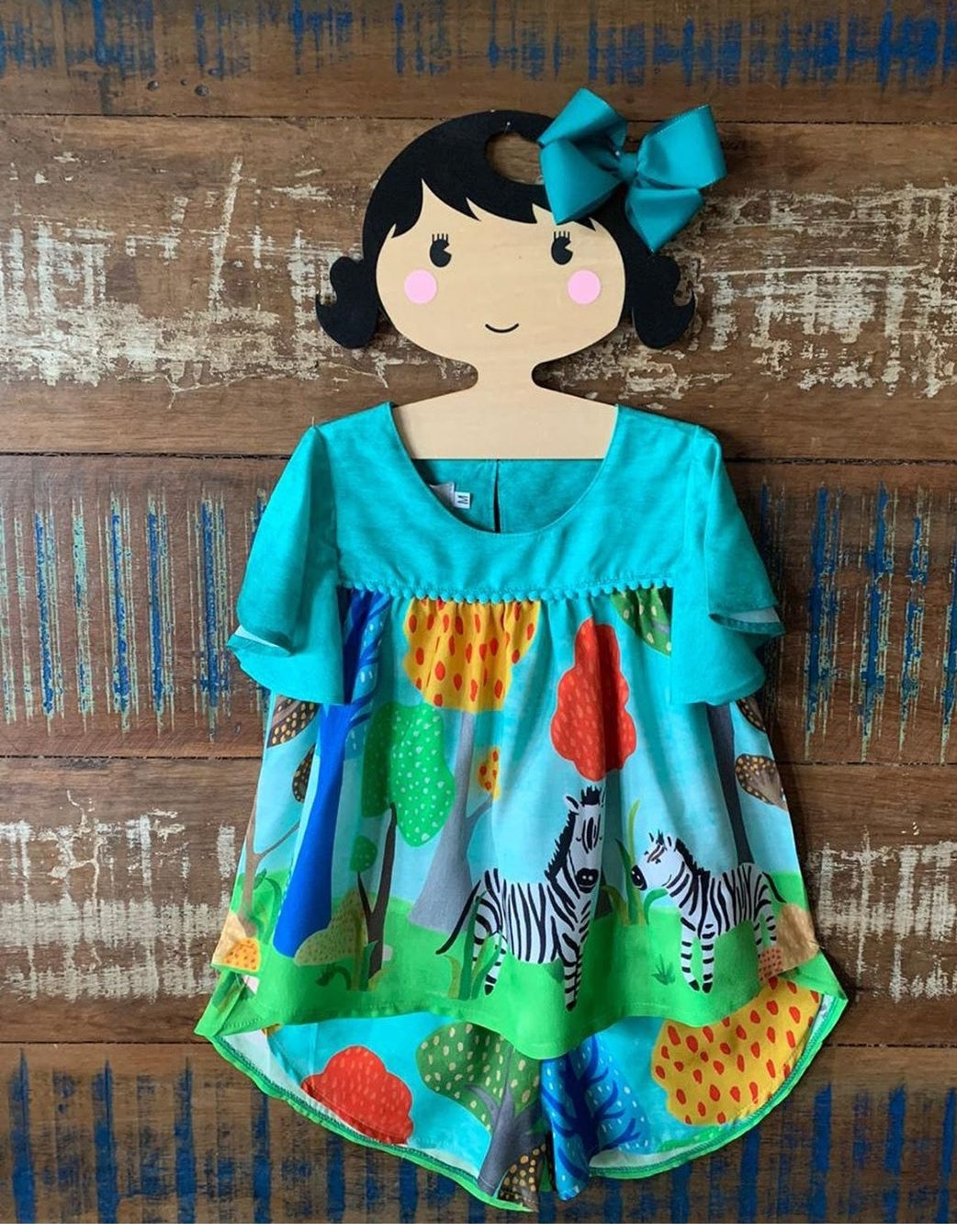 Conjunto infantil fauna