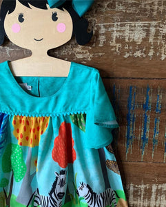 Conjunto infantil fauna