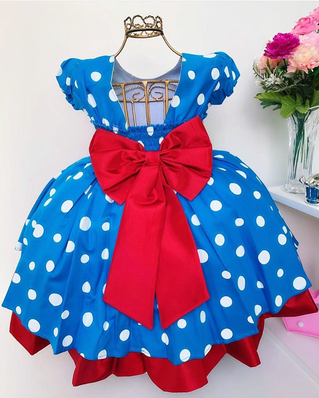 Vestido Temático Galinha Pintadinha