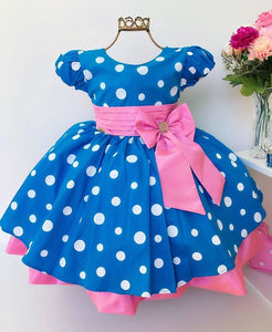 Vestido Temático Galinha Pintadinha