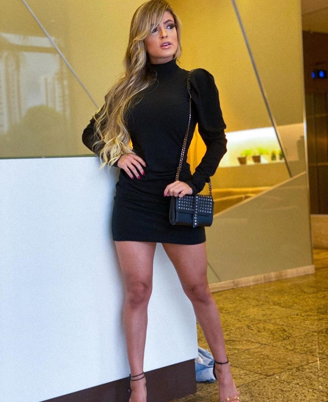 Vestido Canelado Ioná