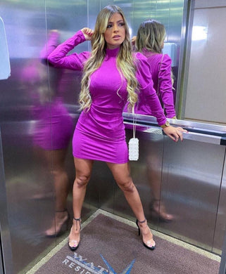 Vestido Canelado Ioná