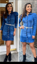 Carregar imagem no visualizador da galeria, Vestido Jeans Elisa
