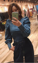 Carregar imagem no visualizador da galeria, Blusa Jeans Francine