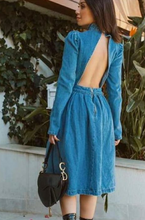 Carregar imagem no visualizador da galeria, Vestido Jeans Núbia