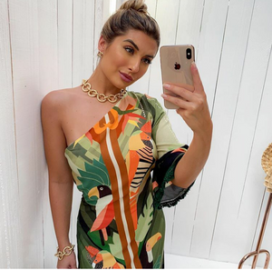 vestido caribenha