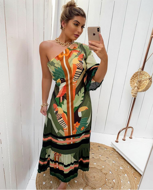 vestido caribenha