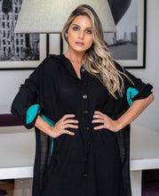Carregar imagem no visualizador da galeria, Vestido Chemise em Viscose Linho Vera