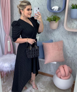 Vestido Malha Lese Tifane