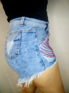 Shorts  correntes topázios