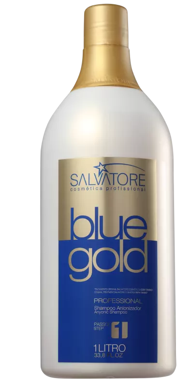 Salvatore Progressiva Blue Gold Shampoo - APENAS Passo 