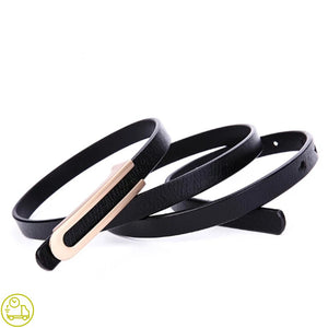 Cinto Feminino de Couro # LB077.4045